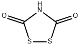 1,2,4-Dithiazolidine-3,5-dione 结构式