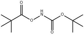 2,2-二甲基丙酸[(1,1-二甲基乙氧基)羰基]氨基酯 结构式
