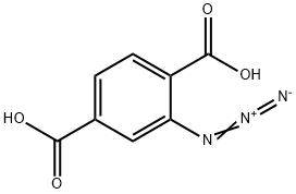 2-叠氮对苯二甲酸 结构式