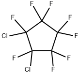 1,2-Dichloroperfluorocyclopentane 结构式