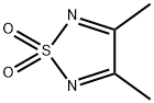 3,4-二甲基-1,2,5-噻二唑 1,1-二氧化物 结构式