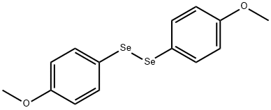 Diselenide, bis(4-methoxyphenyl) 结构式