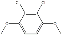 2,3-Dichloro-1,4-dimethoxybenzene 结构式