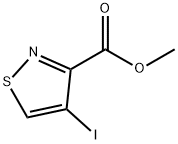 METHYL 4-IODOISOTHIAZOLE-3-CARBOXYLATE 结构式