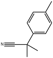 2-甲基-2-(对甲苯基)丙腈 结构式