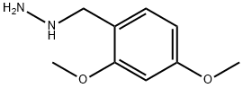 1-(2,4-dimethoxybenzyl)hydrazine 结构式