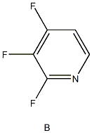 (T-4)-三氟(吡啶)硼 结构式