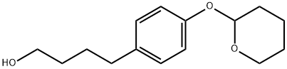 4-(4-((tetrahydro-2H-pyran-2-yl)oxy)phenyl)butan-1-ol 结构式