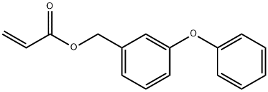 3-苯氧基苄基丙烯酸酯 结构式