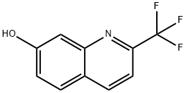 2-(三氟甲基)喹啉-7-醇 结构式