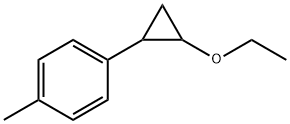 Benzene, 1-(2-ethoxycyclopropyl)-4-Methyl- 结构式
