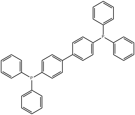 4,4-(双二苯基膦)二联苯 结构式