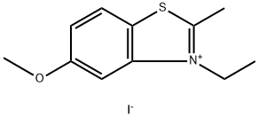 3-ethyl-5-methoxy-2-methyl-1,3-benzothiazol-3-ium iodide 结构式