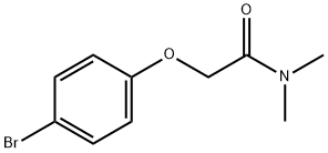 2-(4-bromophenoxy)-N,N-dimethylacetamide 结构式