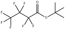 Butanoic acid, 2,2,3,3,4,4,4-heptafluoro-, 1,1-dimethylethyl ester 结构式