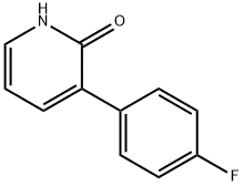 2-HYDROXY-3-(4-FLUOROPHENYL)PYRIDINE 结构式