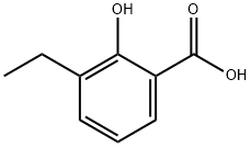 3-乙基-2-羟基苯甲酸 结构式