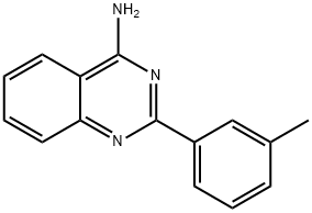 4-Amino-2-(3-tolyl)quinazoline 结构式