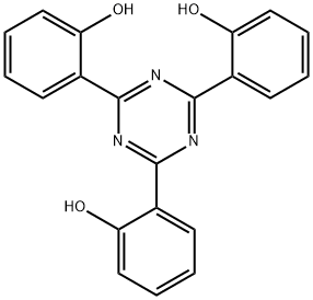 Phenol, 2,2',2''-(1,3,5-triazine-2,4,6-triyl)tris- 结构式