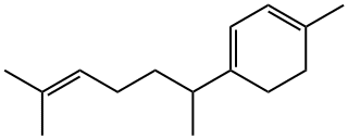 1,3-Cyclohexadiene, 1-(1,5-dimethyl-4-hexen-1-yl)-4-methyl- 结构式
