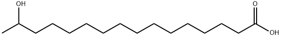 15-羟基十六酸 结构式
