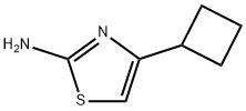 2-氨基-4-环丁基噻唑 结构式