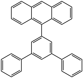 9-(3,5-二苯基苯基)蒽 结构式