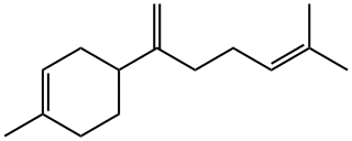 Cyclohexene, 1-methyl-4-(5-methyl-1-methylene-4-hexen-1-yl)- 结构式