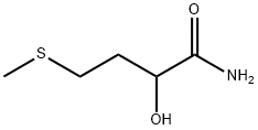 2-羟基-4-甲硫基丁酰胺 结构式