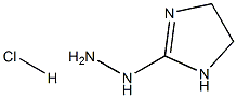 2-HYDRAZINYL-4,5-DIHYDRO-1H-IMIDAZOLE HYDROCHLORIDE 结构式