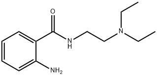 2-amino-N-[2-(diethylamino)ethyl]benzamide 结构式