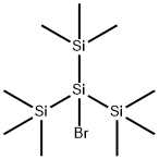 Trisilane, 2-bromo-1,1,1,3,3,3-hexamethyl-2-(trimethylsilyl)- 结构式