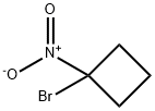 1-溴-1-硝基环丁烷 结构式