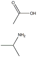 Isopropylamine acetate 结构式