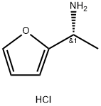 (R)-1-(呋喃-2-基)乙-1-胺盐酸盐 结构式