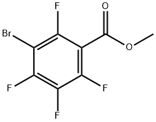 Methyl 3-bromo-2,4,5,6-tetrafluorobenzoate 结构式