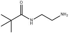 N-(2-氨基乙基)-2,2-二甲基丙酰胺 结构式