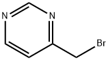 4-(溴甲基)嘧啶 结构式
