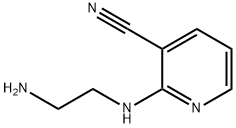 2-[(2-氨基乙基)氨基]吡啶-3-甲腈 结构式