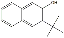 3-(tert-butyl)naphthalen-2-ol 结构式