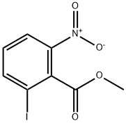 2-Iodo-6-nitro-benzoic acid methyl ester 结构式