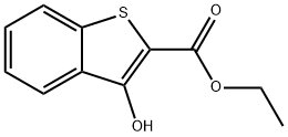 ETHYL 3-HYDROXYBENZO[B]THIOPHENE-2-CARBOXYLATE 结构式
