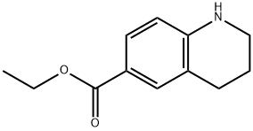 乙基 1,2,3,4-四氢喹啉-6-甲酸基酯 结构式