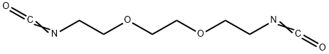 1,2-Bis(2-isocyanatoethoxy)ethane 结构式