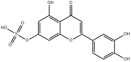 Luteolin 7-sulfate 结构式