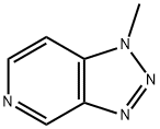 1-甲基-1H-[1,2,3]三唑并[4,5-C]吡啶 结构式