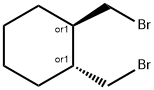 反-(1,2-二溴甲基)环己烷 结构式