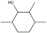 2,3,6-trimethylcyclohexanol 结构式