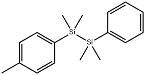 Disilane, 1,1,2,2-tetramethyl-2-(4-methylphenyl)-1-phenyl- 结构式