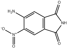 5-Amino-6-nitroisoindoline-1,3-dione 结构式